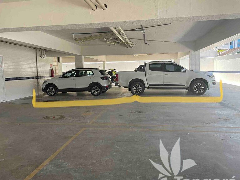 Apê Acessibilidade - Duas vagas de garagem