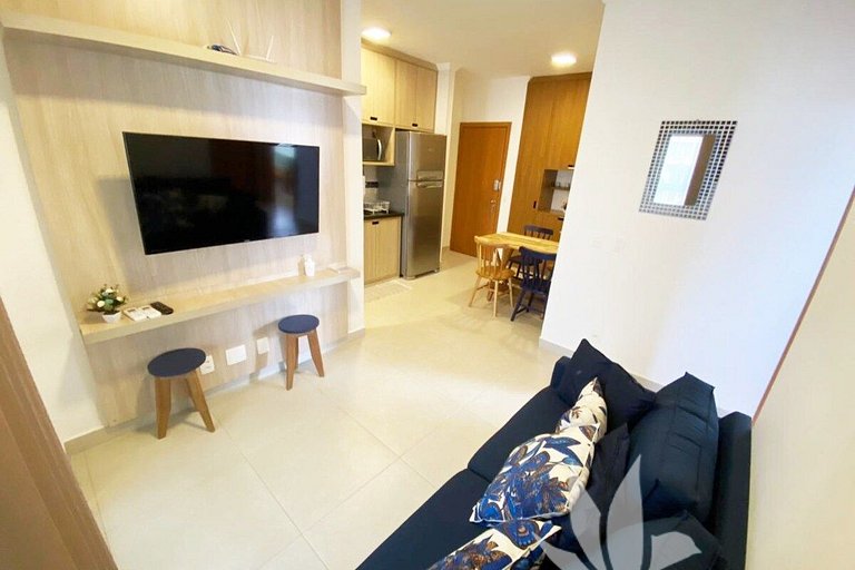Apê Família - "home office" na praia