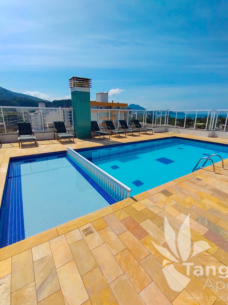 Apê Cobertura + Área Gourmet - Praia Toninhas