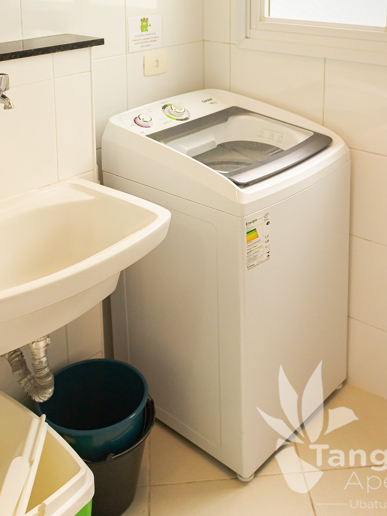 Apê completo • Piscina aquecida • 350m praia