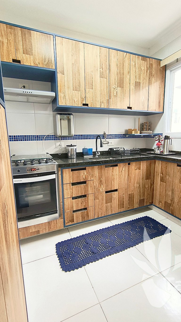 Apê Cobertura + Área Gourmet - Praia Toninhas