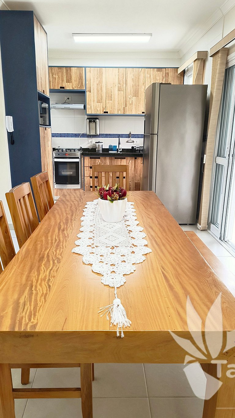 Apê Cobertura + Área Gourmet - Praia Toninhas