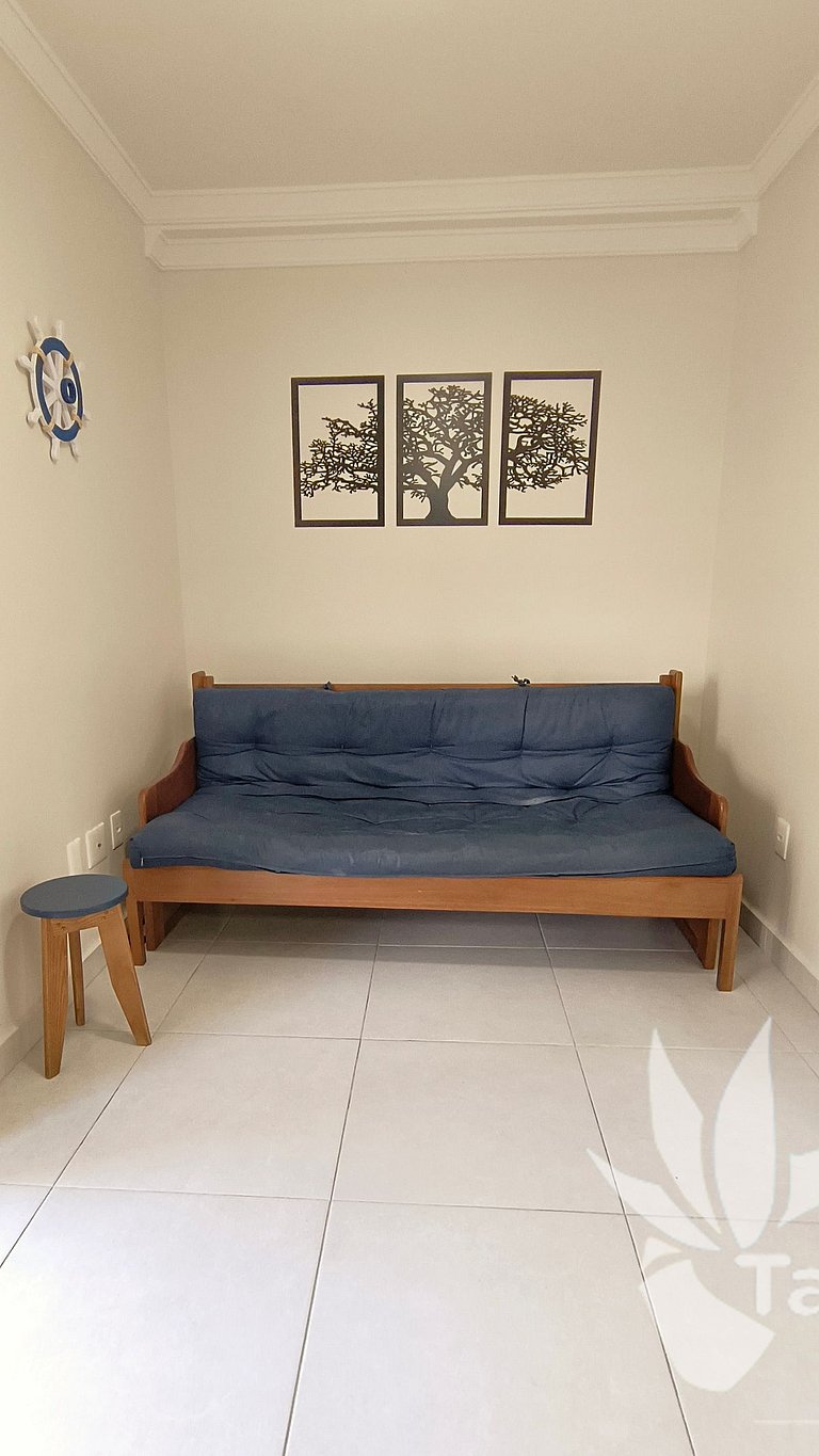 Apê Cobertura + Área Gourmet - Praia Toninhas