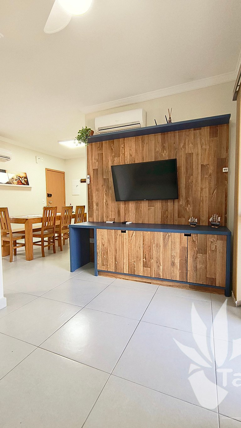 Apê Cobertura + Área Gourmet - Praia Toninhas