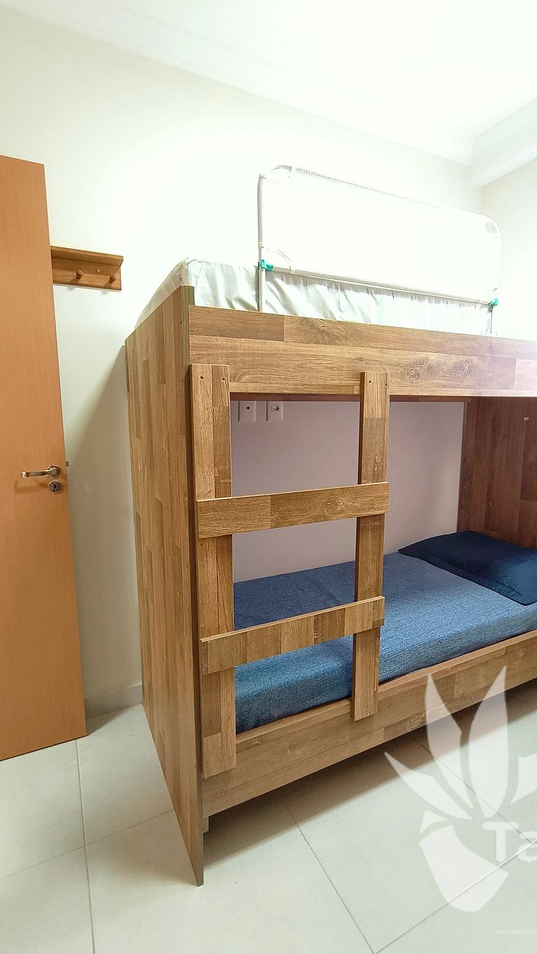 Apê Cobertura + Área Gourmet - Praia Toninhas