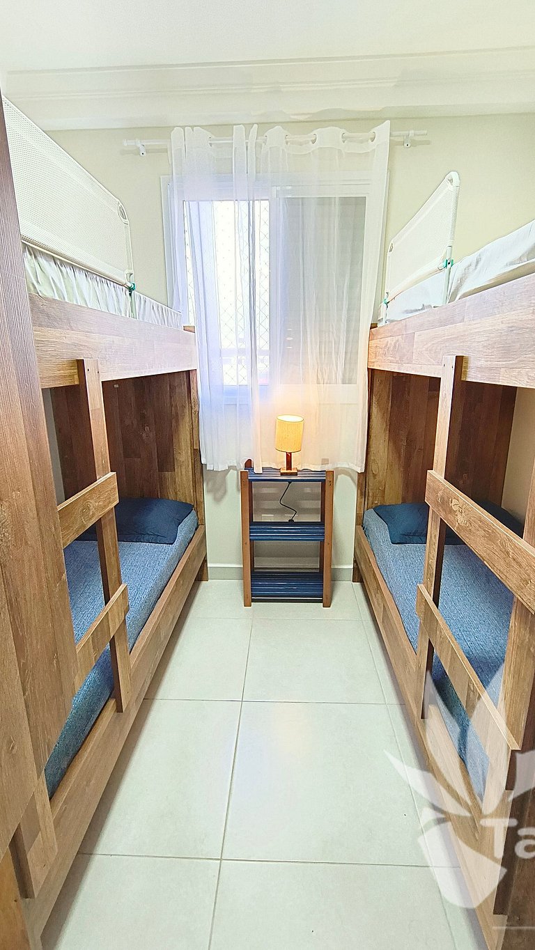 Apê Cobertura + Área Gourmet - Praia Toninhas