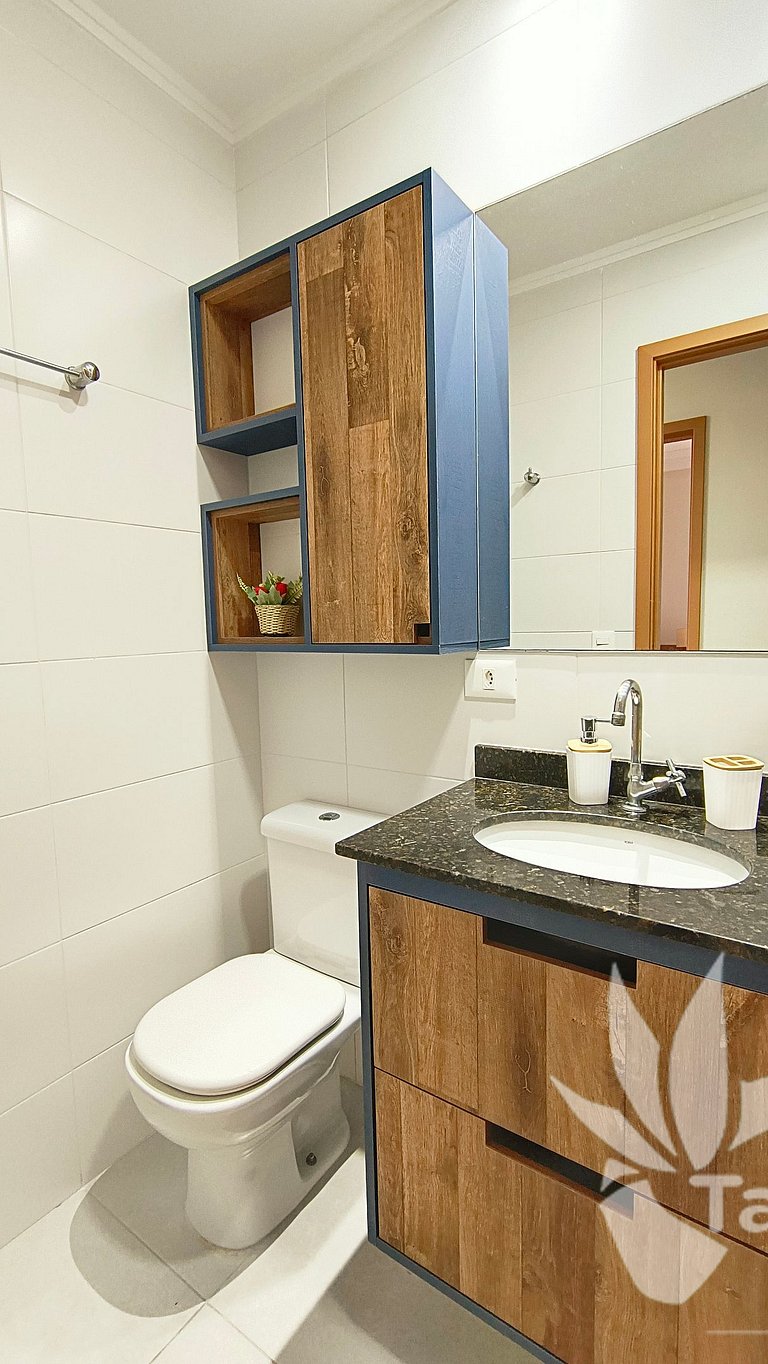 Apê Cobertura + Área Gourmet - Praia Toninhas