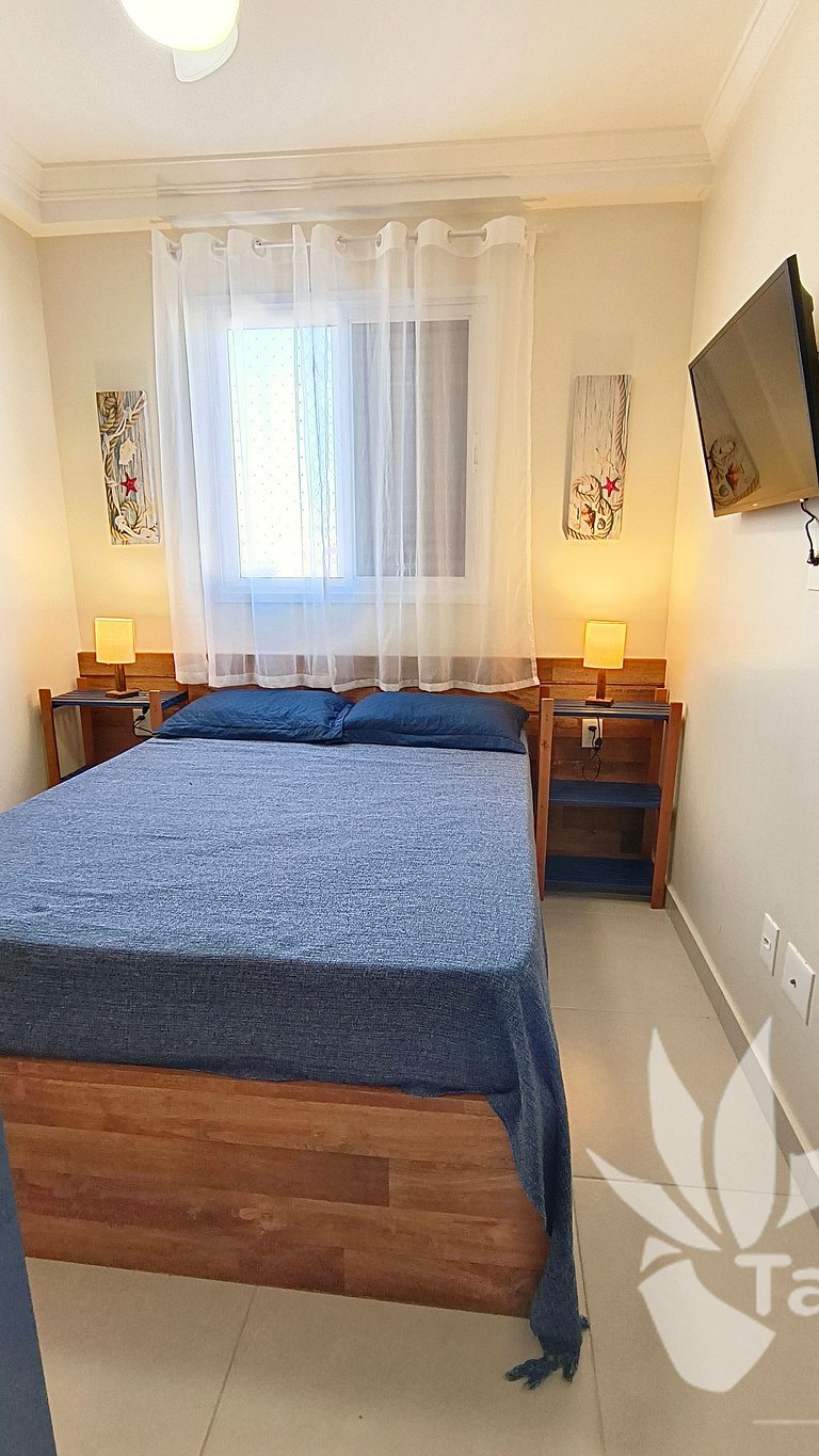 Apê Cobertura + Área Gourmet - Praia Toninhas