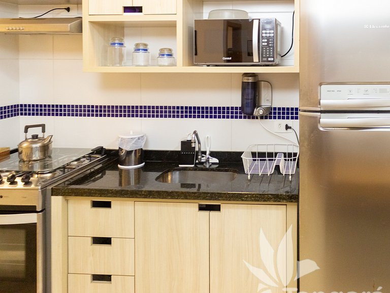 Apê Família - "home office" na praia