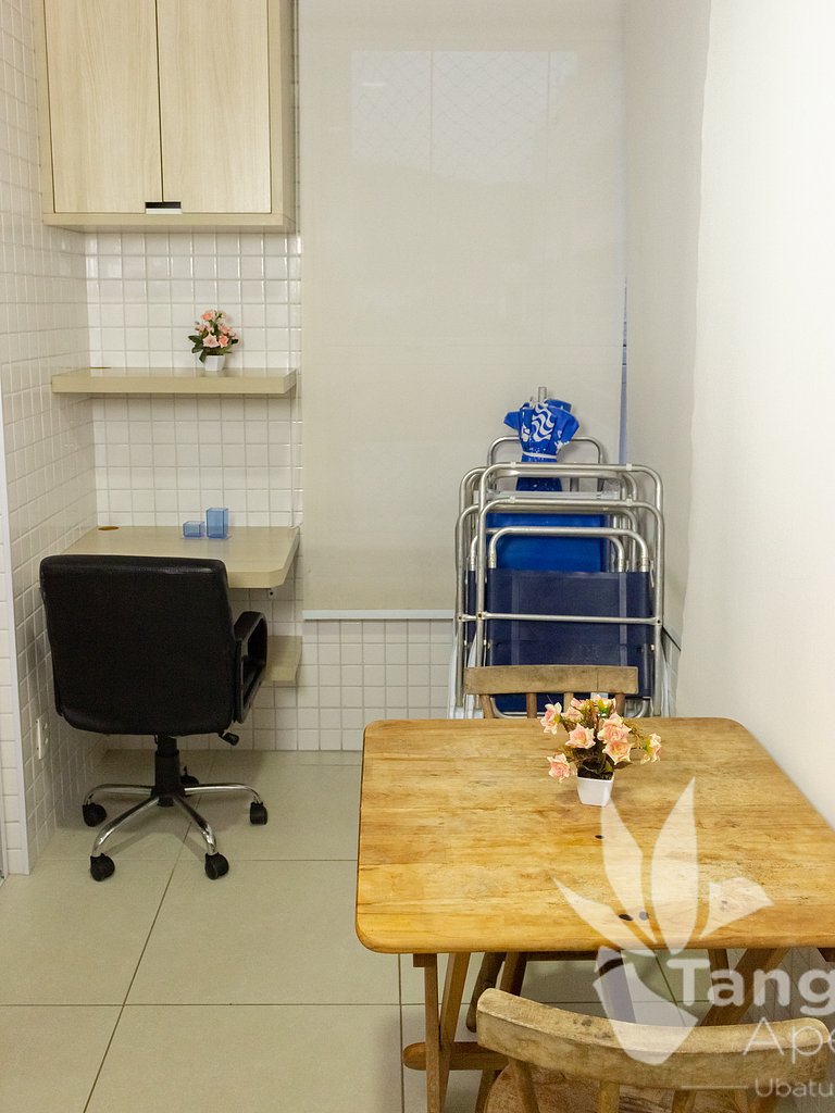 Apê Família - "home office" na praia