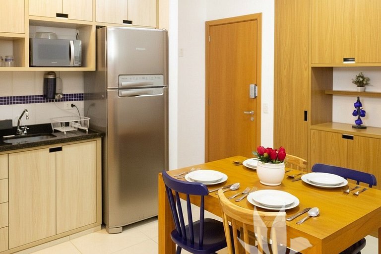 Apê Família - "home office" na praia